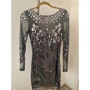 Sequin Mini Dress